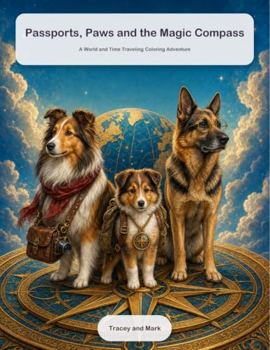 Cover of Passports, Paws and the Magic Compass