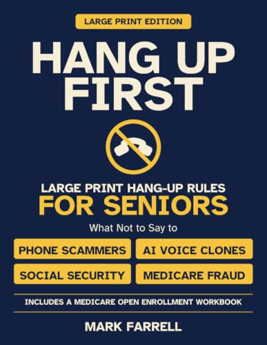 Cover of Hang Up First: Large Print Hang-Up Rules for Seniors